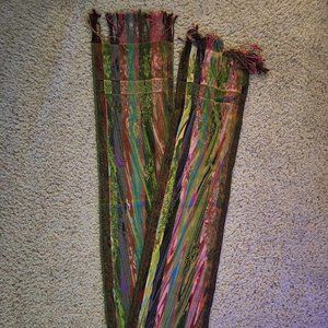 Vintage Coogi Style Silk Scarf One Of A Kind